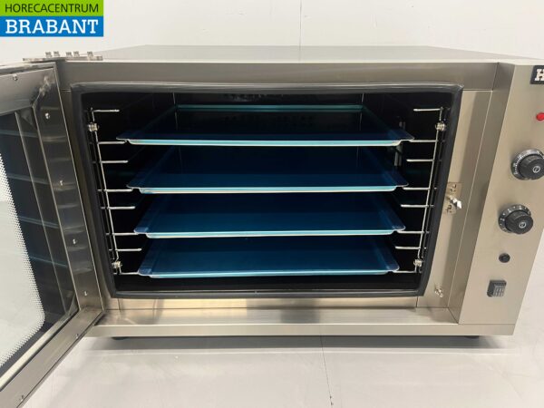 Acier inoxydable HCB Four à convection Four à air chaud 60/40 cm 400V Horeca – Image 4