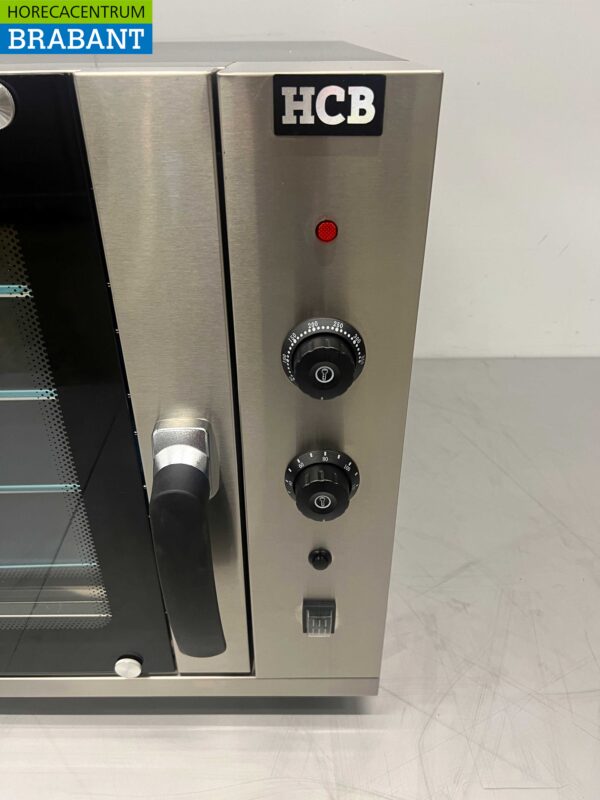 Acier inoxydable HCB Four à convection Four à air chaud 60/40 cm 400V Horeca – Image 6