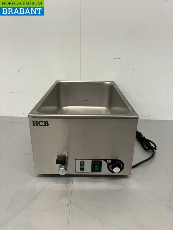 Acier inoxydable HCB Bain marie 1/1 GN 230V Horeca