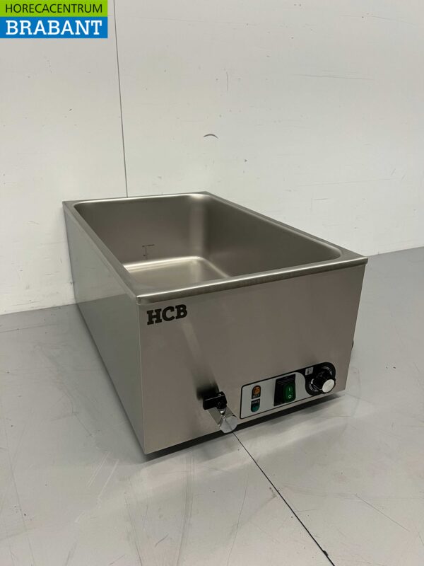 Acier inoxydable HCB Bain marie 1/1 GN 230V Horeca – Image 2