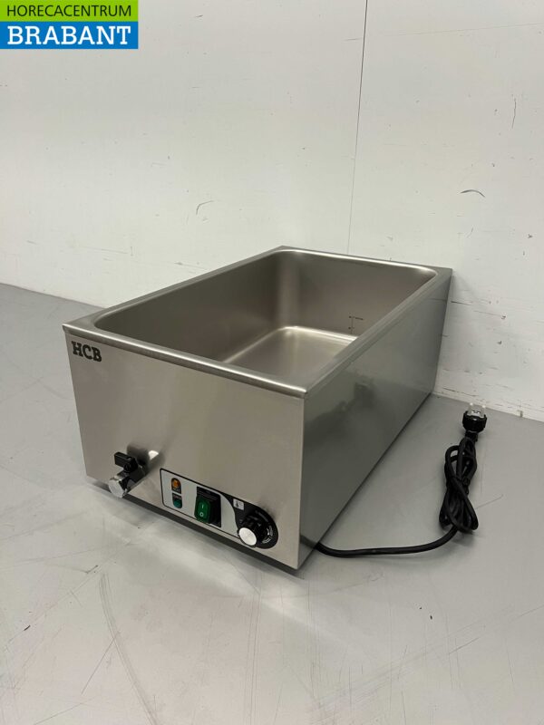 Acier inoxydable HCB Bain marie 1/1 GN 230V Horeca – Image 3