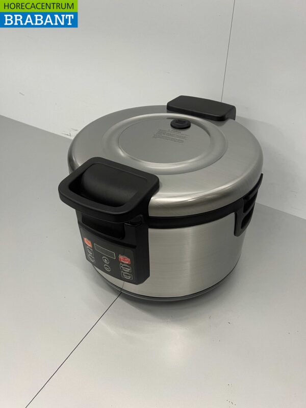 Cuiseur de riz en acier inoxydable Réchauffeur de riz Affichage numérique 19 litres 230V Horeca – Image 3