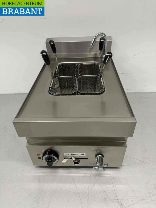 Cuiseur de pâtes en acier inoxydable 4 paniers 12 litres 650 Series 400V Horeca – Image 2