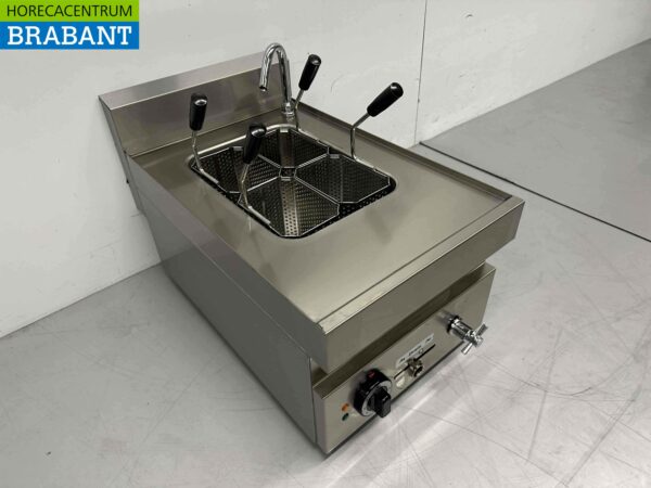 Cuiseur de pâtes en acier inoxydable 4 paniers 12 litres 650 Series 400V Horeca – Image 4