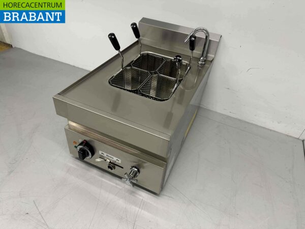 Cuiseur de pâtes en acier inoxydable 4 paniers 12 litres 650 Series 400V Horeca – Image 5