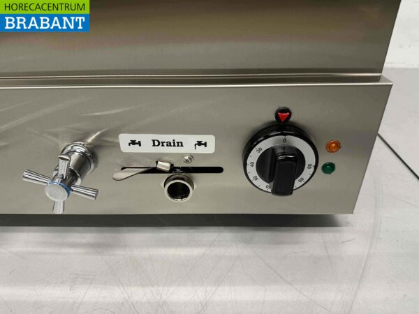 Cuiseur de pâtes en acier inoxydable 8 paniers 2 x 12 litres 650 Series 400V Horeca – Image 5