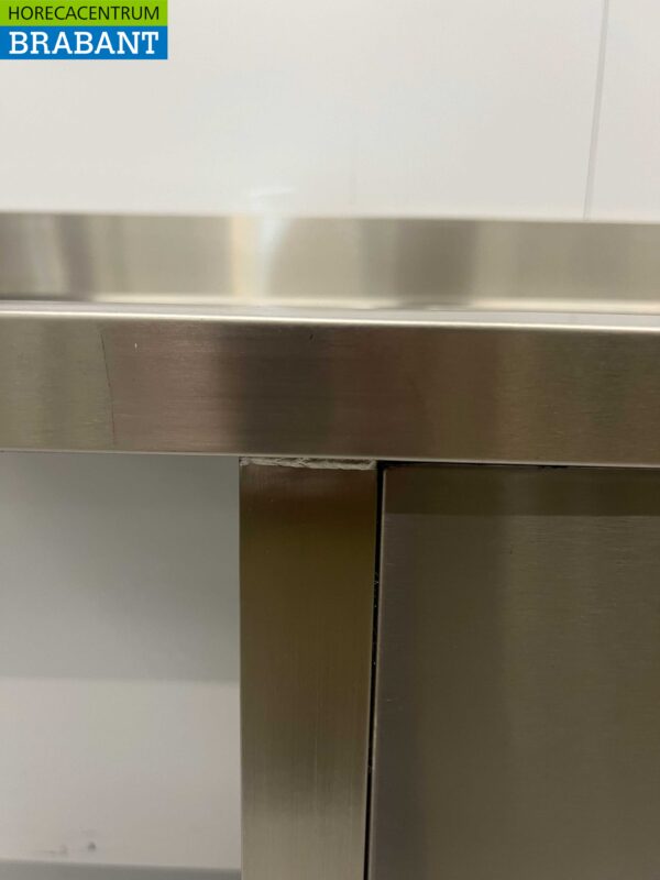 Évier en acier inoxydable double évier Premium-line 160 cm Horeca – Image 5