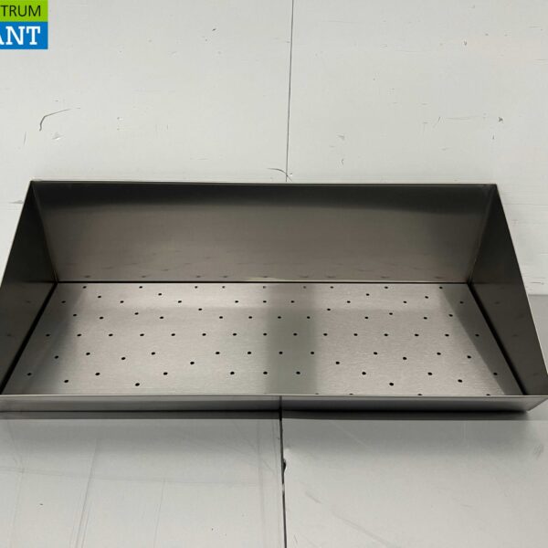 Plateau à frites en acier inoxydable Chips Premium-line 70 cm Cafétéria Restauration