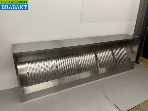 Hotte aspirante en acier inoxydable Premium-line Moteur 2500 kuub Box Box model 300 cm 230V Horeca – Image 2
