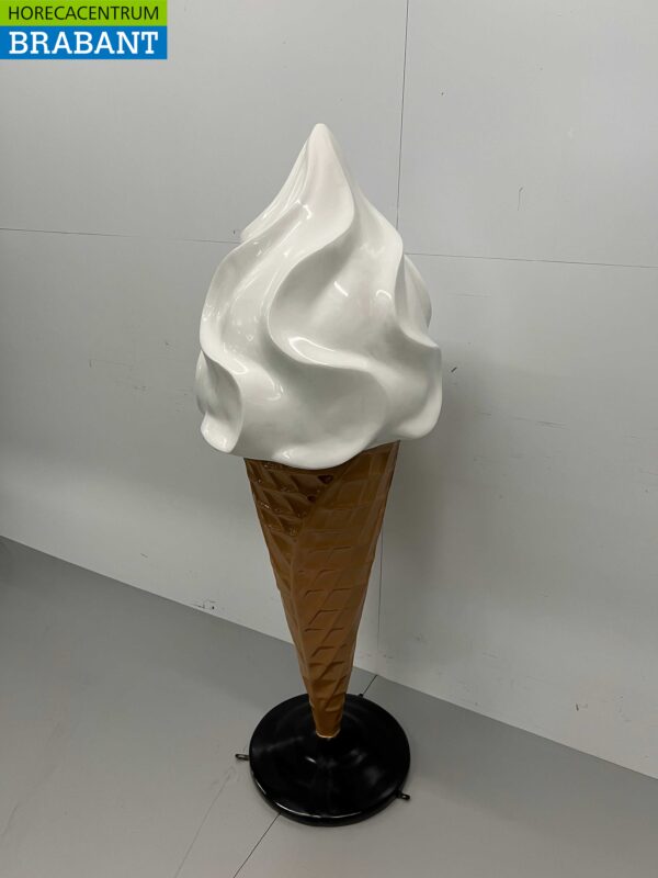 HCB Polyester Cornet de glace Cornet de glace souple 160 cm Publicité Publicité sur les trottoirs Restauration – Image 3