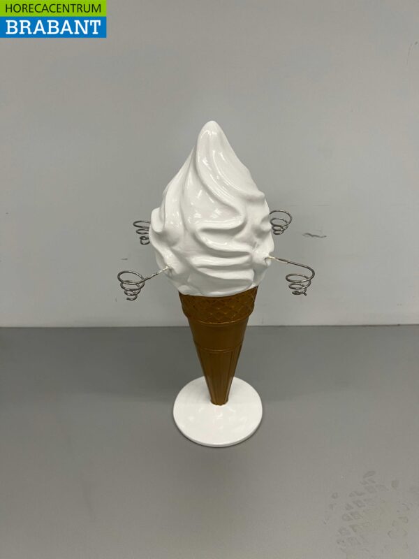 Cornet de glace en polyester Cornet de glace souple 34 cm Publicité Traiteur