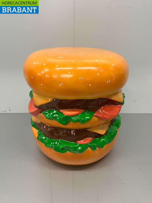 HCB Polyester Bun Hamburger Burger 68 cm Publicité sur les trottoirs Publicité dans le secteur de la restauration
