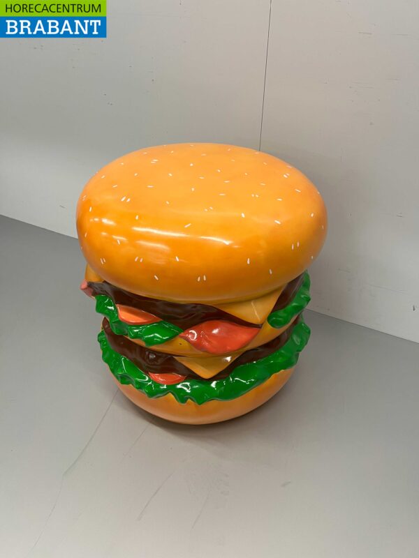 HCB Polyester Bun Hamburger Burger 68 cm Publicité sur les trottoirs Publicité dans le secteur de la restauration – Image 3