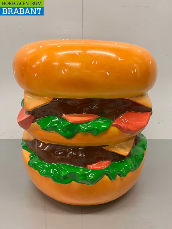 HCB Polyester Bun Hamburger Burger 68 cm Publicité sur les trottoirs Publicité dans le secteur de la restauration – Image 4