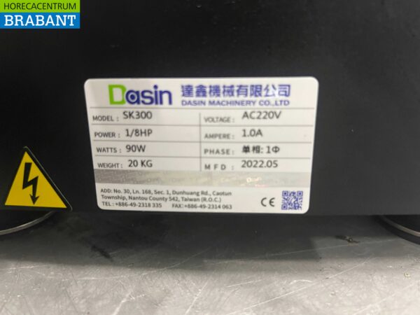 Dasin SK300 Agitateur de thé à bulles Agitateur de lait Agitateur 230V Horeca – Image 6