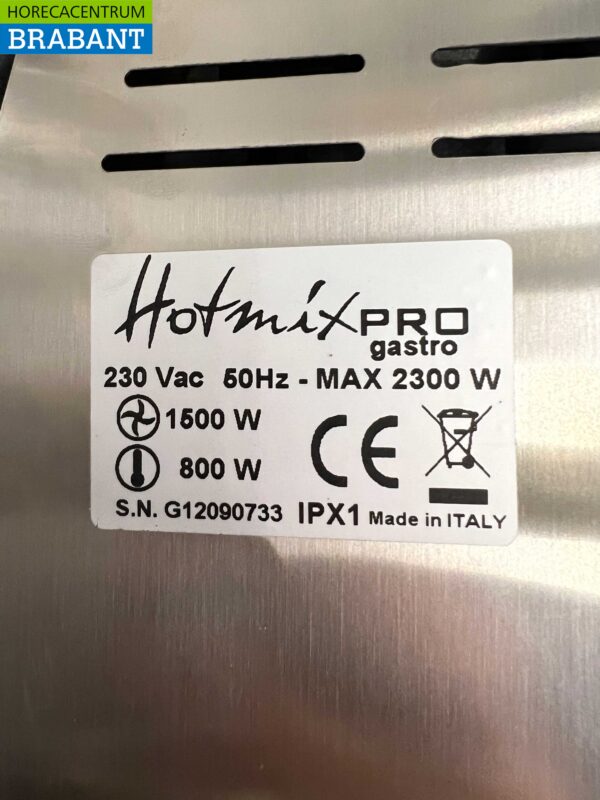 HotmixPro Gastro Thermoblender 2 litres 24-190 degrés 12,500 rpm 230V Horeca – Image 6