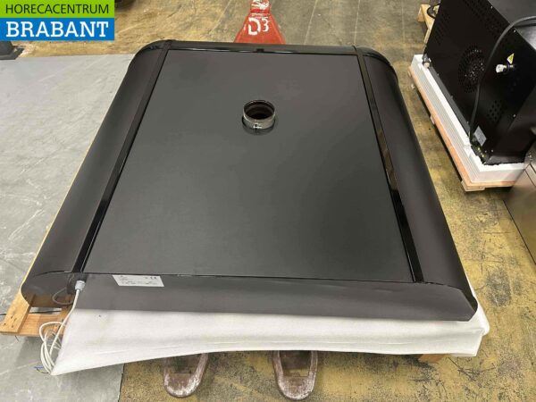 Hotte aspirante ItalForni en acier inoxydable Hotte pour four à pizza 147,5 x 153 cm Horeca – Image 3