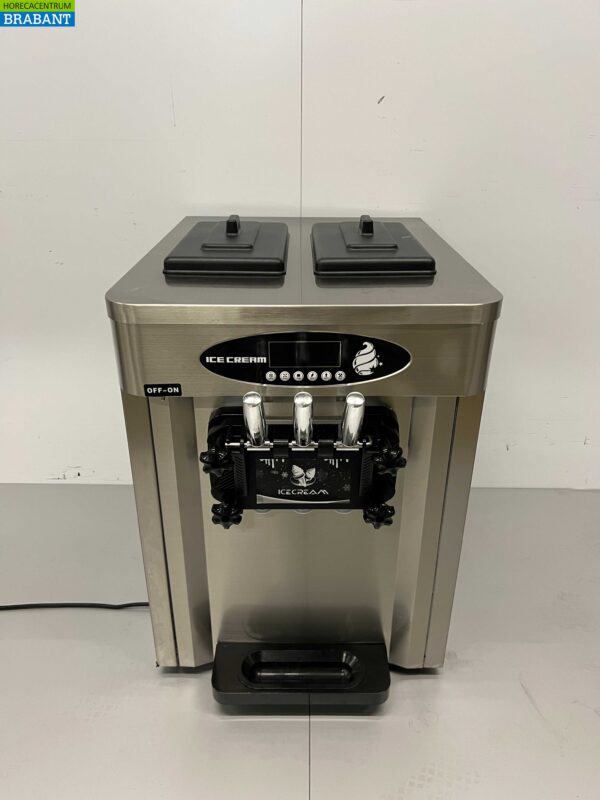 Machine à glace en acier inoxydable 2 parfums 230V Restauration