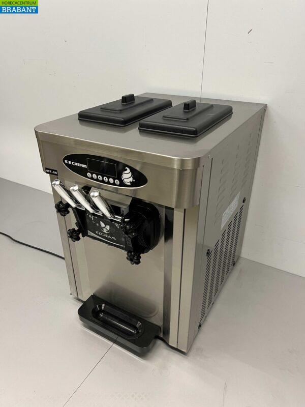 Machine à glace en acier inoxydable 2 parfums 230V Restauration – Image 3