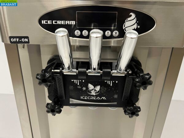 Machine à glace en acier inoxydable 2 parfums 230V Restauration – Image 6