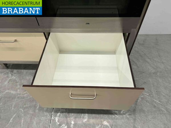 Armoire murale Trespa en acier inoxydable avec 4 fours à convection à air chaud Four à pâtisserie 230V Restauration – Image 5