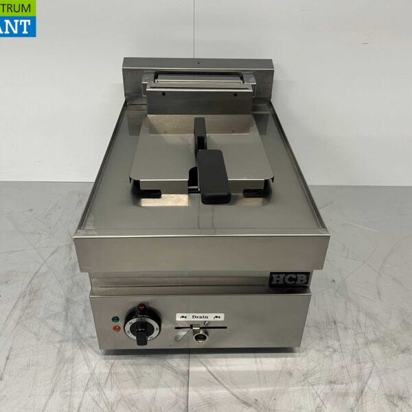 HCB friteuse en acier inoxydable 10 litres 400V Horeca
