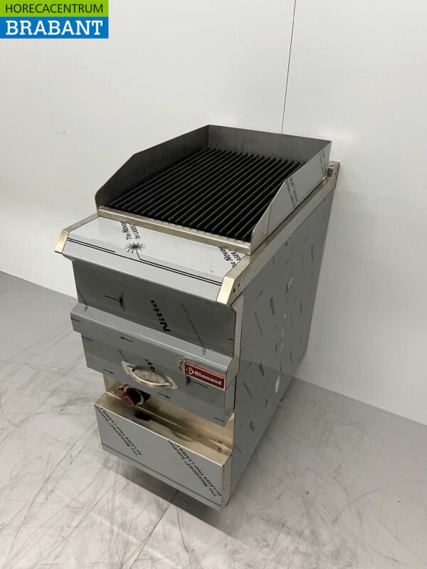 Gril à vapeur Diamond en acier inoxydable Vapogrill 40 cm 400V Restauration – Image 3