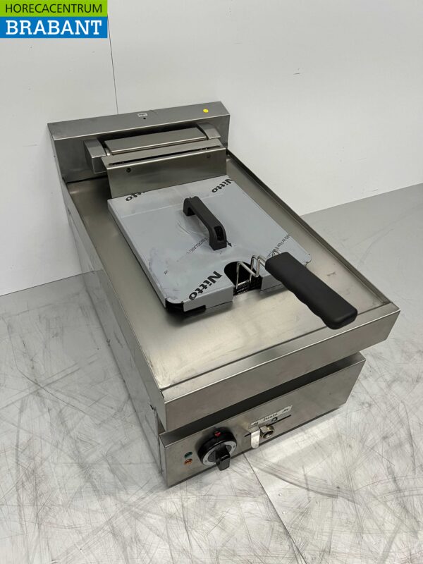 HCB friteuse en acier inoxydable 10 litres 400V Horeca – Image 2