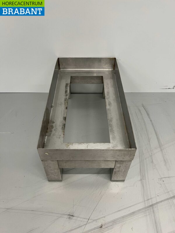 Socle en acier inoxydable 22 x 41 x 17 cm Restauration