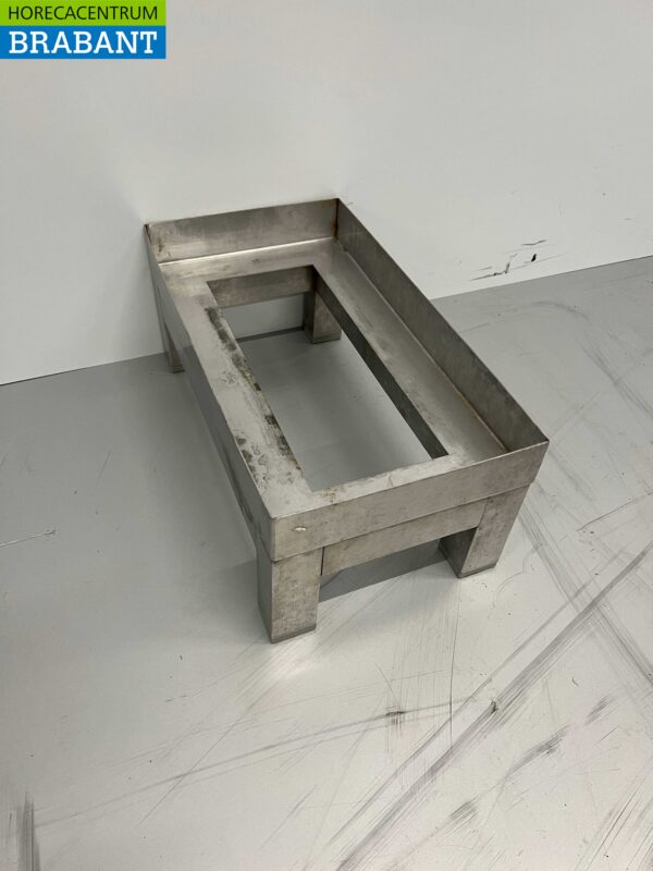 Socle en acier inoxydable 22 x 41 x 17 cm Restauration – Image 2