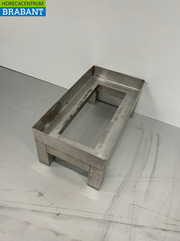Socle en acier inoxydable 22 x 41 x 17 cm Restauration – Image 3