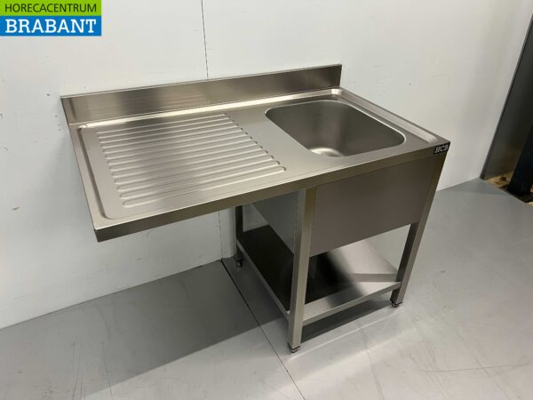 Évier en acier inoxydable Évier Premium-line Modèle soudé 120 cm Horeca – Image 2