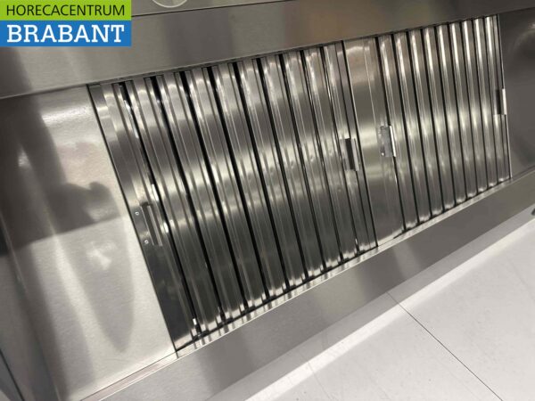 Hotte aspirante en acier inoxydable Hotte aspirante avec filtres à lamelles Premium-line 150 cm Modèle en boîte Modèle en boîte Horeca – Image 4