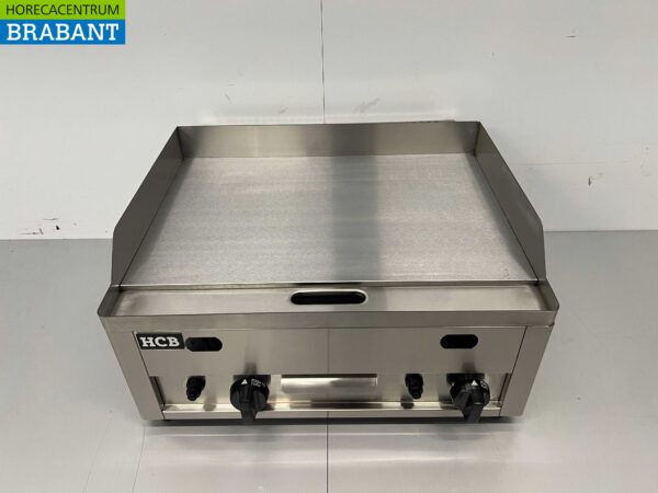 Planche à griller en acier inoxydable Plaque à griller lisse 60 cm PROPAAN Horeca