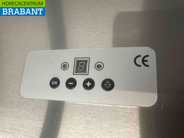 Hotte aspirante en acier inoxydable Hotte Moteur 2500 kuub Modèle incliné Premium-line 250 cm 230V Horeca – Image 5