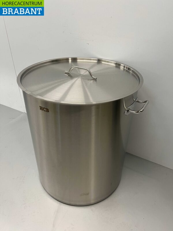 Acier inoxydable Soup Pan Cooking Pan Induction 60 x 70 cm 198 litres Catering – Image 3
