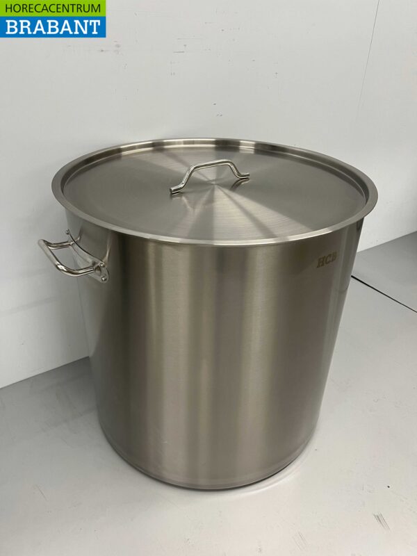 Acier inoxydable Soup Pan Cooking Pan Induction 60 x 60 cm 170 litres Catering – Image 2