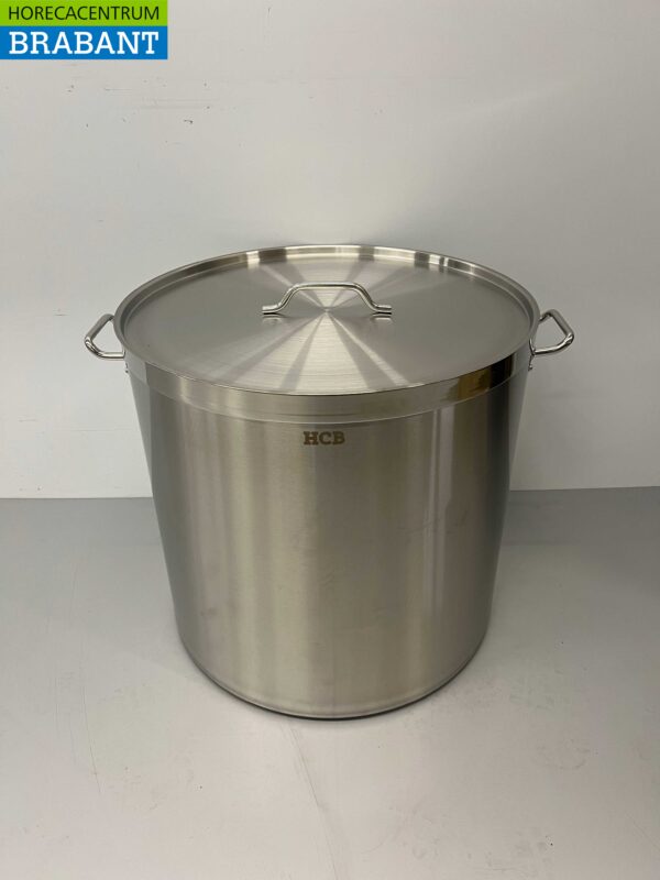 Acier inoxydable Poêle à soupe Poêle de cuisson Induction 55 x 70 cm 160 litres Restauration