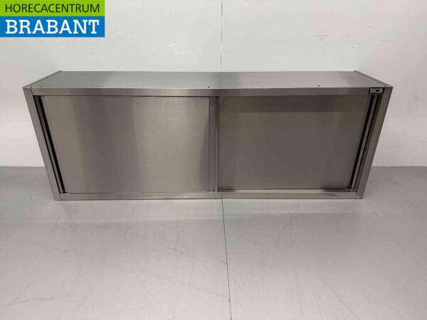 Armoire murale HCB en acier inoxydable Premium-line 2 portes coulissantes 180 cm Catering