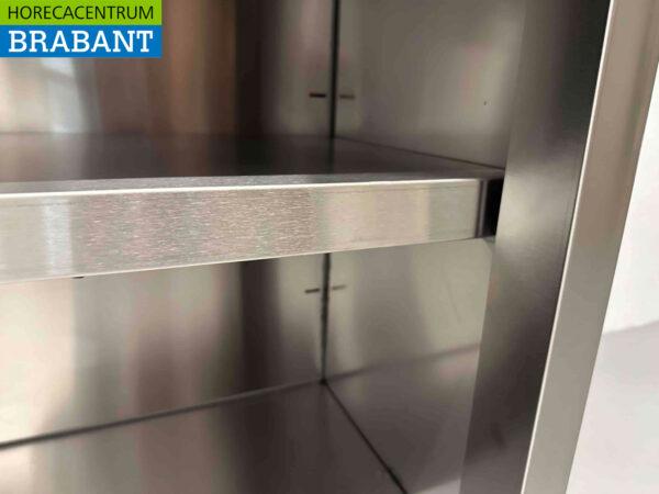 Armoire murale HCB en acier inoxydable Premium-line 2 portes coulissantes 180 cm Catering – Image 5