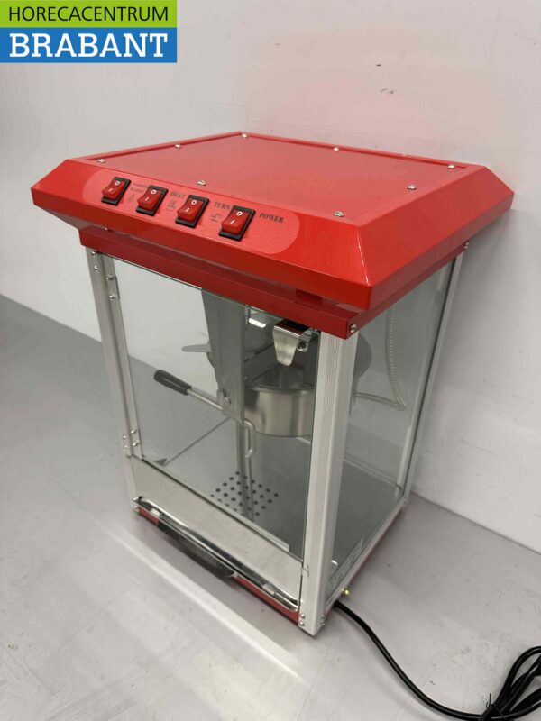 Machine à pop-corn Machine à pop-corn Compact rouge 230V Braderie Markt Horeca – Image 6