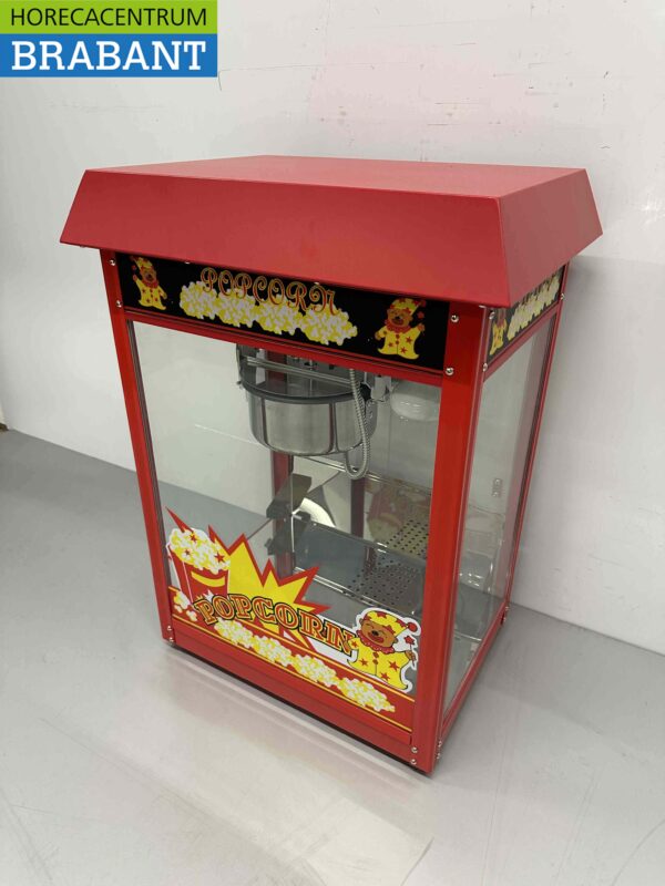 Machine à pop-corn de luxe Machine à pop-corn rouge 230V Braderie Markt Horeca – Image 2