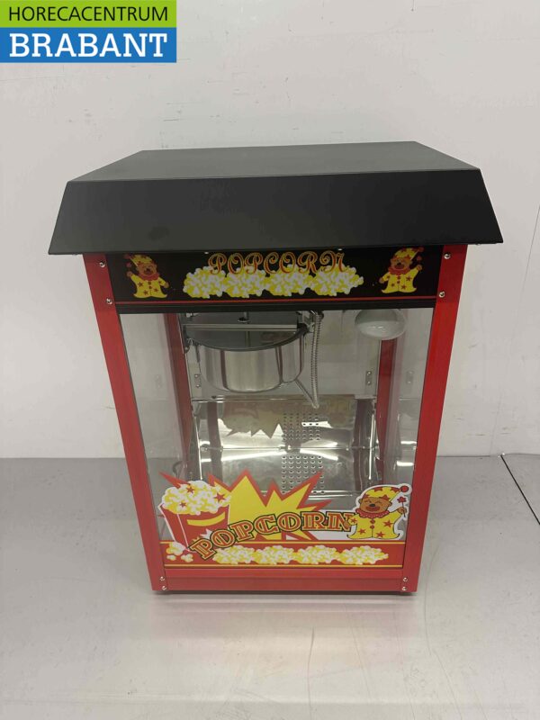 Machine à pop-corn de luxe Machine à pop-corn noire 230V Braderie Markt Horeca