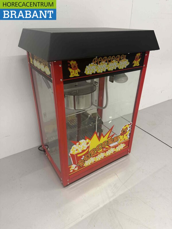Machine à pop-corn de luxe Machine à pop-corn noire 230V Braderie Markt Horeca – Image 3