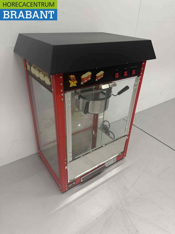 Machine à pop-corn de luxe Machine à pop-corn noire 230V Braderie Markt Horeca – Image 5