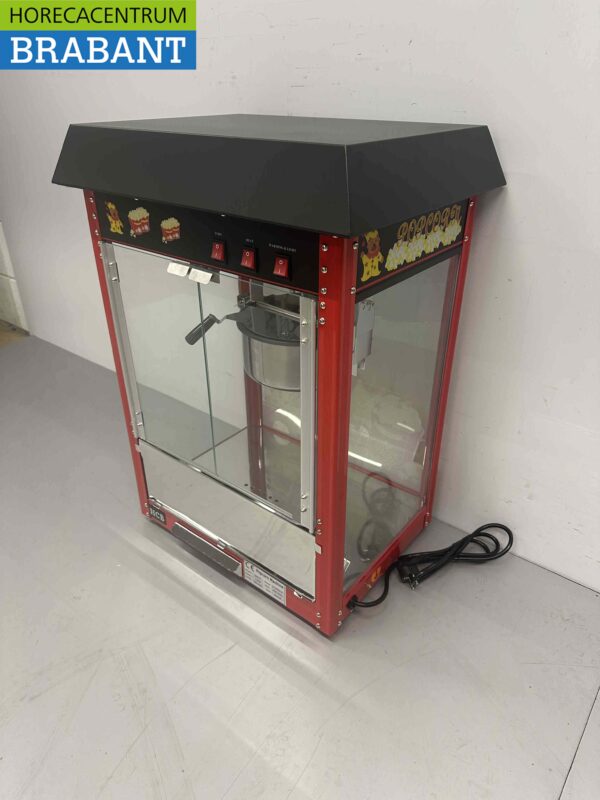 Machine à pop-corn de luxe Machine à pop-corn noire 230V Braderie Markt Horeca – Image 6
