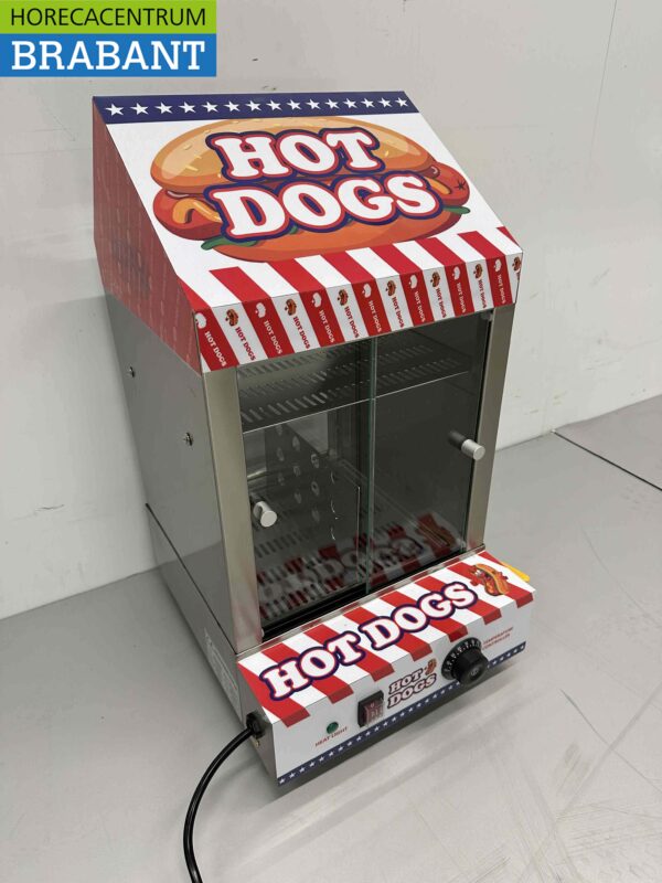 Cuiseur à Hot Dog en acier inoxydable Cuiseur à Hot Dog 230V Horeca – Image 3