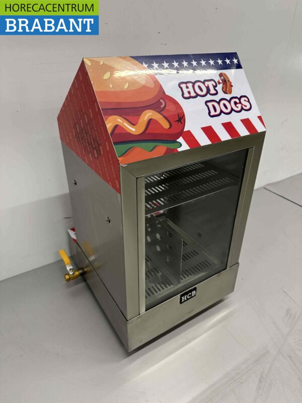 Cuiseur à Hot Dog en acier inoxydable Cuiseur à Hot Dog 230V Horeca – Image 6
