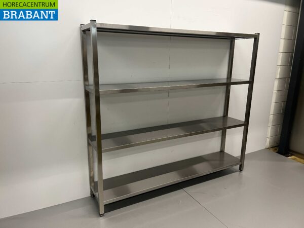 Rack de stockage en acier inoxydable Rack Premium-line 200 x 40 x 180 cm Catering – Image 2