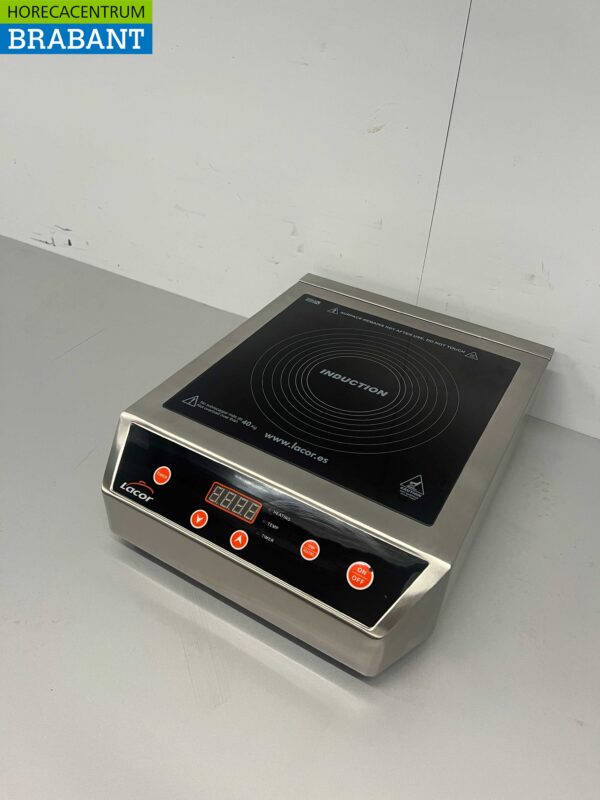 Acier inoxydable Lacor Plaque de cuisson à induction 3,5 kW 230V Horeca – Image 3